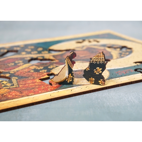 Drewniane puzzle A4 Czarna Madonna 150 el.
